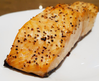 Grilled salmon fillets simplified