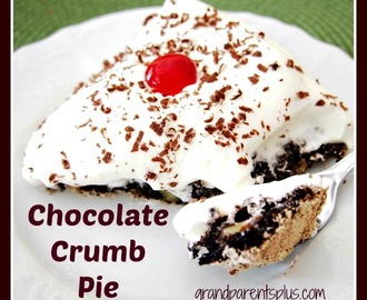 Chocolate Crumb Pie