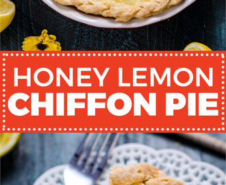 Honey Lemon Chiffon Pie