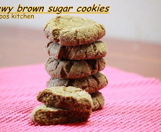 Chewy brown sugar cookies