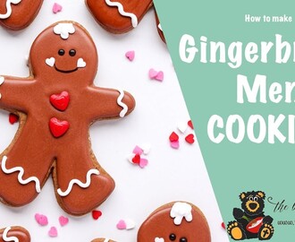 How to Make Gingerbread Men Cookies | The Bearfoot Baker