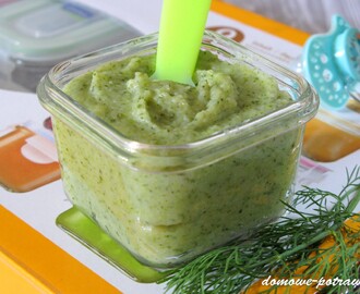 Zupka brokułowo-ziemniaczana dla dzieci od 6.miesiąca życia