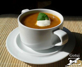 Dietetyczna zupa-krem z cukinii i pomidorów!