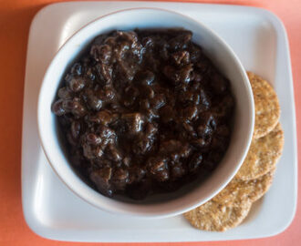 Vegan Black Bean Soup Recipe for #SundaySupper