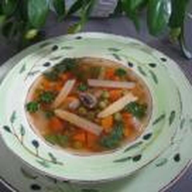 Minestrone aux asperges