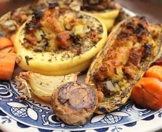 Holiday Stuffed Winter Squash (Vegan, Gluten-Free and Soy-Free)