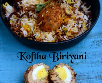 Nargisi Koftha Biriyani - Chicken Koftha Biriyani - Step by Step
