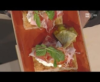 Pizza senza lievito - La Prova del Cuoco 15/03/2016 - YouTube