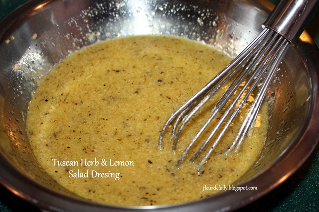 Tuscan Herb & Lemon Salad Dressing (or Marinade)