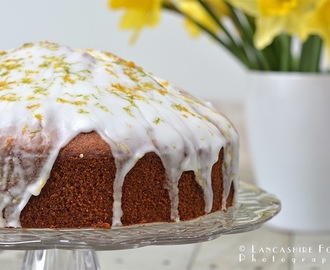 Spring Lemon and lime drizzle cake - gluten free
