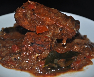 Chettinad Saiva Meen Kulambu – A Vegetarian version of Fish Curry