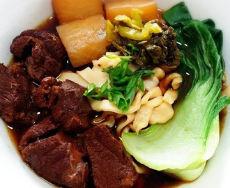 Taiwanese Spicy Beef Noodle Soup