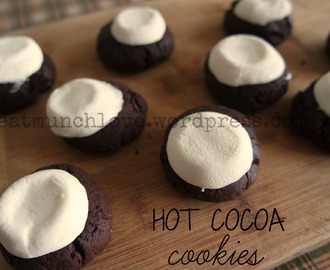 Hot cocoa cookies