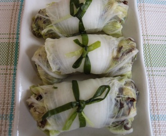 Steamed Cabbage Roll