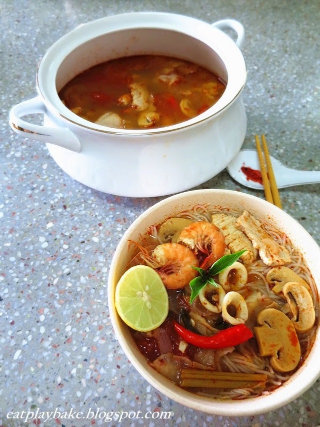 海鲜冬炎汤 Seafood Tom Yam Soup