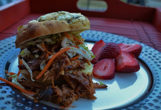 Easy Crock Pot Bar-B-Que Pulled Pork for a Hungry Bunch!