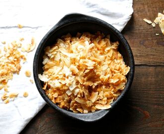Sweet and Salty Coconut Chips