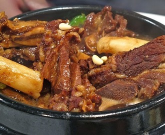 Recette de barbecue ou plancha au boeuf mariné et petits légumes (Corée)
