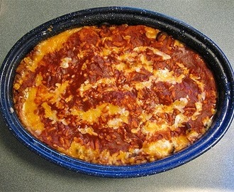 Recette de gratin de poulet parmigiana, sauce tomate, mozzarella et parmesan (Brésil)