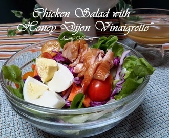 烤鸡香醋沙拉(Chicken Salad with Honey Dijon Vinaigrette)