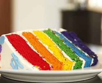 Resep Cara Membuat Rainbow Cake Kukus Maknyus