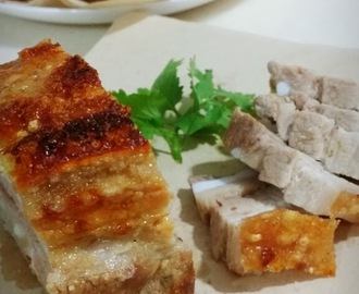 "Siu Yuk" aka Crispy Roasted Pork Belly 脆皮烧肉