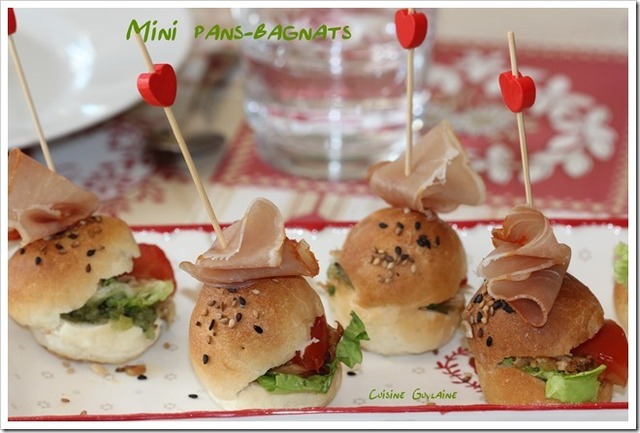 ^^Mini Pans-bagnats pour vos apéritifs^^