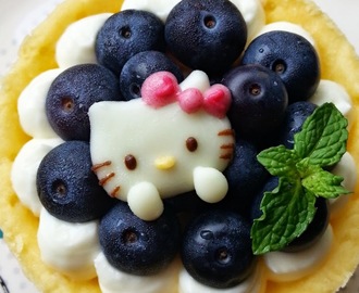 Hello Kitty蓝莓乳酪塔