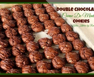 Double Chocolate Creme De Menthe Cookies