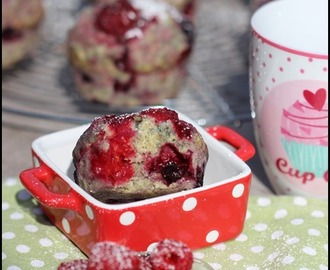 ^^Muffins aux fruits rouges sans lactose et sans gluten^^