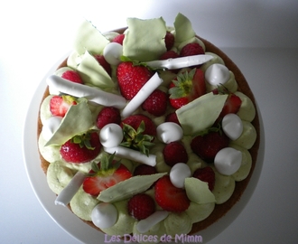 Gâteau aux fraises, framboises et pistaches façon FantastiK