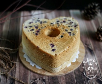 Bluberry Yogurt Rice Flour Chiffon Cake LTU #02