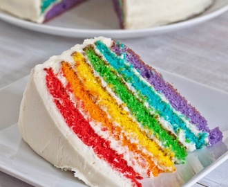 Resep Cara Membuat Rainbow Cake Cantik Enak