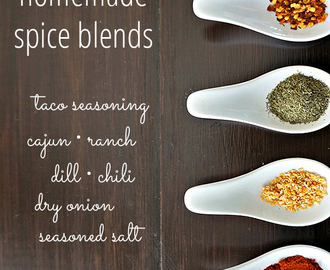 DIY: Seven Homemade Spice Blends