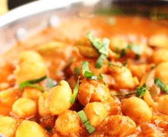 Curry de pois chiches façon Mughlai