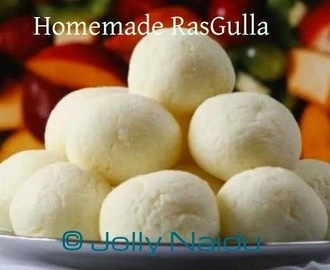 Homemade RasGulla | RoshoGolla | Cheeseballs in Sugar Syrup Recipe