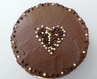 Gâteau Chocolat-Caramel... pour le goûter de mes zamours!