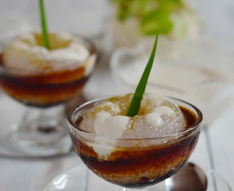 椰糖西米布丁 Sago Gula Melaka | Sago Pudding With Palm Sugar