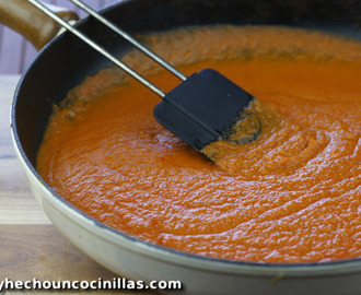 Recette de sauce tomate à l’espagnole (tomate frito)