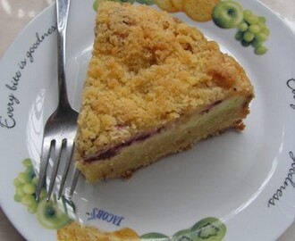 Mulberry Cream Cheese Coffee Cake