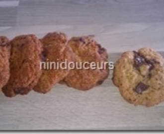 Cookies chocolat noix de coco