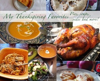 RECIPES: My Thanksgiving Recipe Favorites, a Round Up!