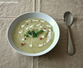 Soupe blanche aux légumes anciens (White soup ancient vegetable)