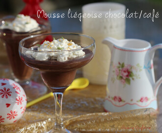 ^^Mousse liégeoise chocolat/café^^