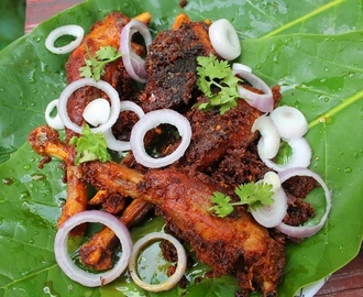 Nattu Kozhi Roast Recipe / Chicken Varuval Recipe / Country Chicken Roast Recipe