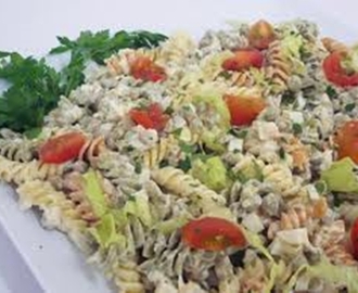 Salada de Macarrão Caseira