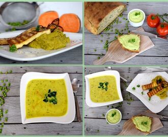 3 vynikajúce recepty zo zeleného hrášku: nátierka, polievka a pyré