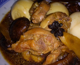 THERMAL COOKER BRAISED SOY SAUCE CHICKEN WITH EGGS