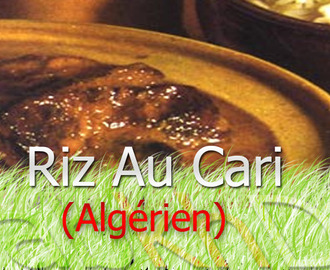 Riz au cari (Algérien)