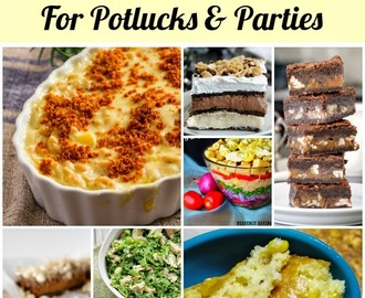 25 of the Best Holiday #Recipe Ideas for Potlucks and Parties